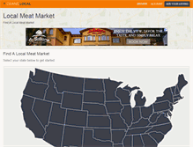 Tablet Screenshot of localmeatmarket.com